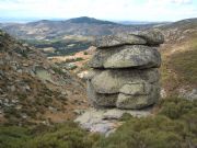 Mole grantica en Navacepedilla de Corneja, vila